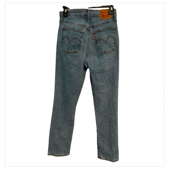 LEVI STRAUSS WEDGIE STRAIGHT WOMENS JEANS - Picture 2 of 7